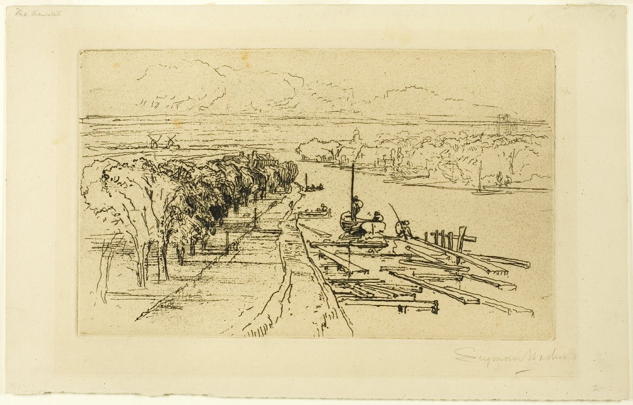 阿姆斯特尔，第二号 作者 弗朗西斯·西摩·哈登（Francis Seymour Haden）