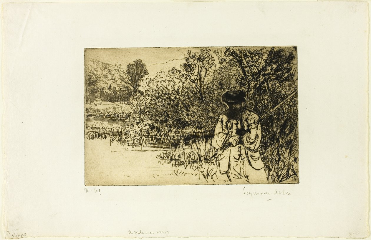 渔夫 作者 弗朗西斯·西摩·哈登（Francis Seymour Haden）