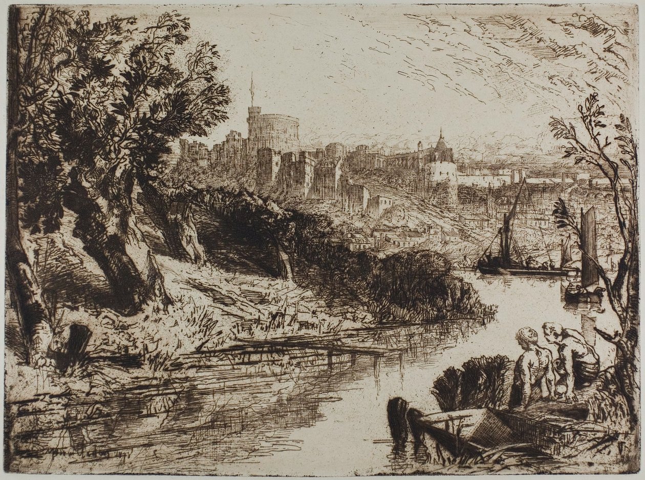 温莎 作者 弗朗西斯·西摩·哈登（Francis Seymour Haden）