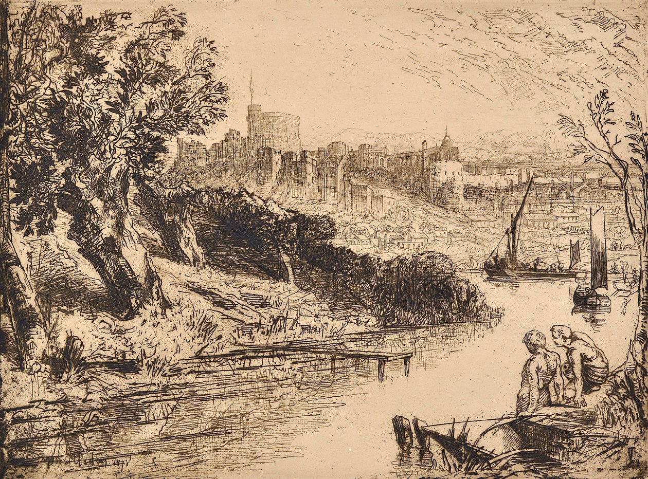 温莎 作者 弗朗西斯·西摩·哈登（Francis Seymour Haden）