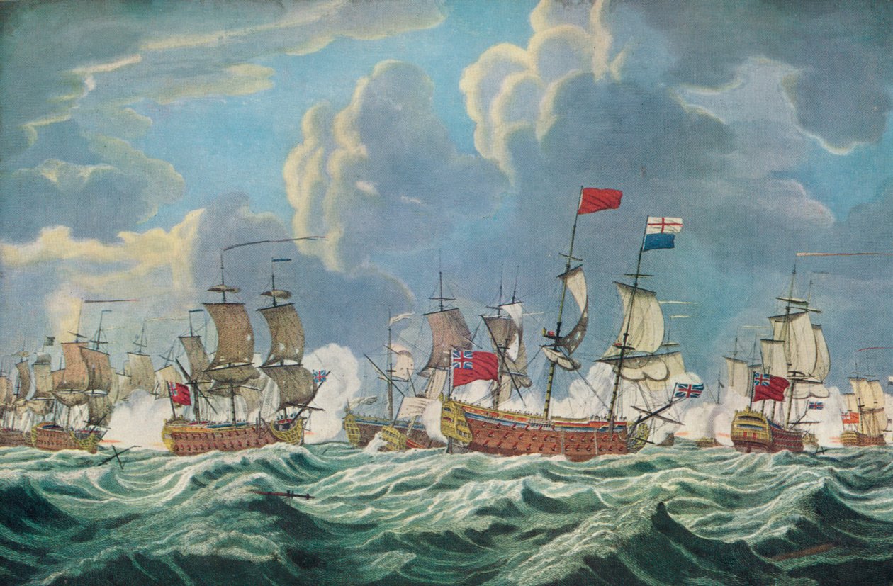 基伯龙湾战役，大约1765年 作者 弗朗西斯·斯威恩