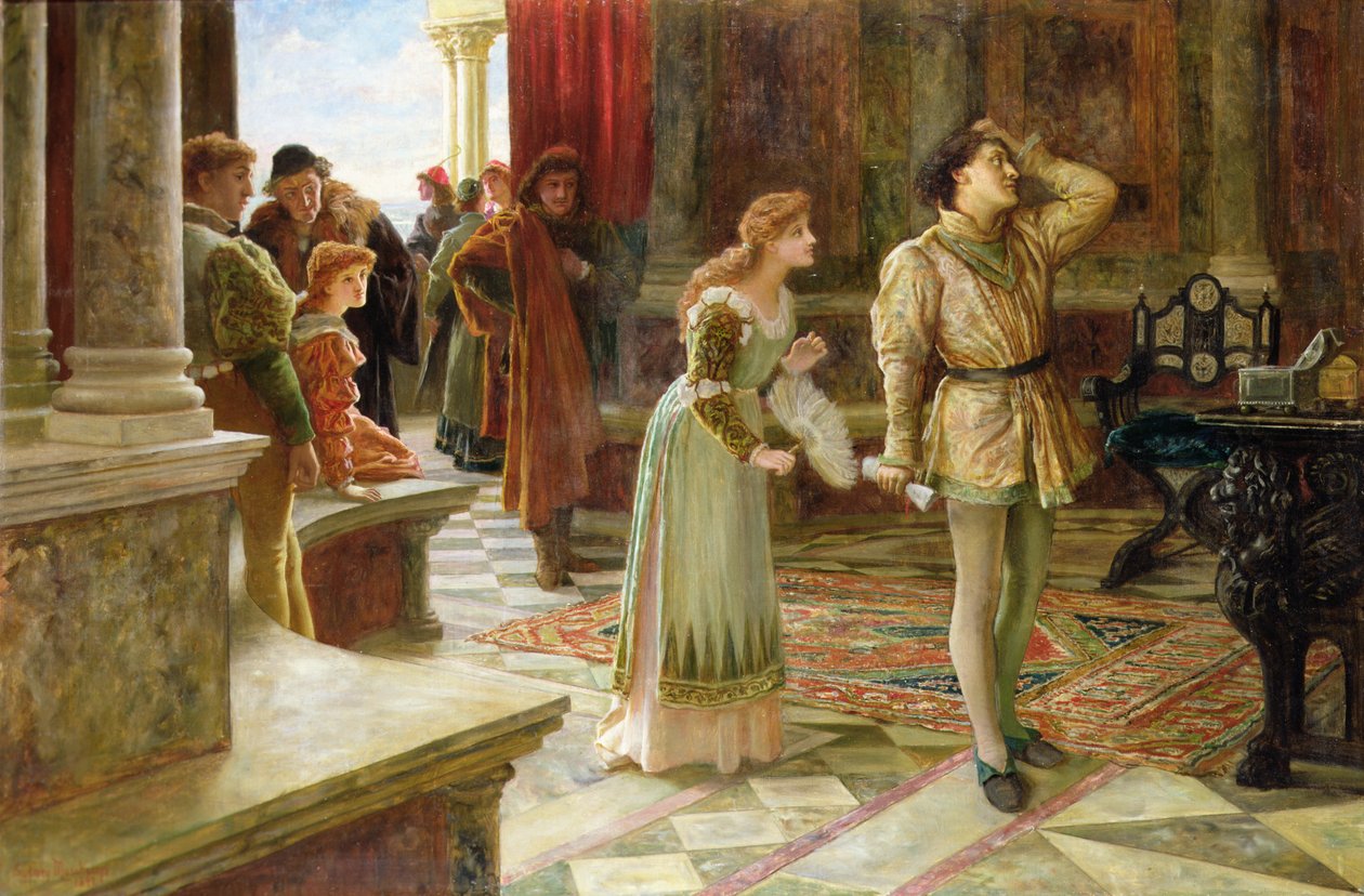 威尼斯商人 作者 弗朗西斯·悉尼·马尚（Francis Sydney Muschamp）
