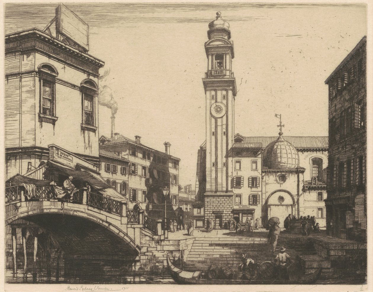 S.S. Apostoli, 威尼斯 作者 弗朗西斯·悉尼Unwin
