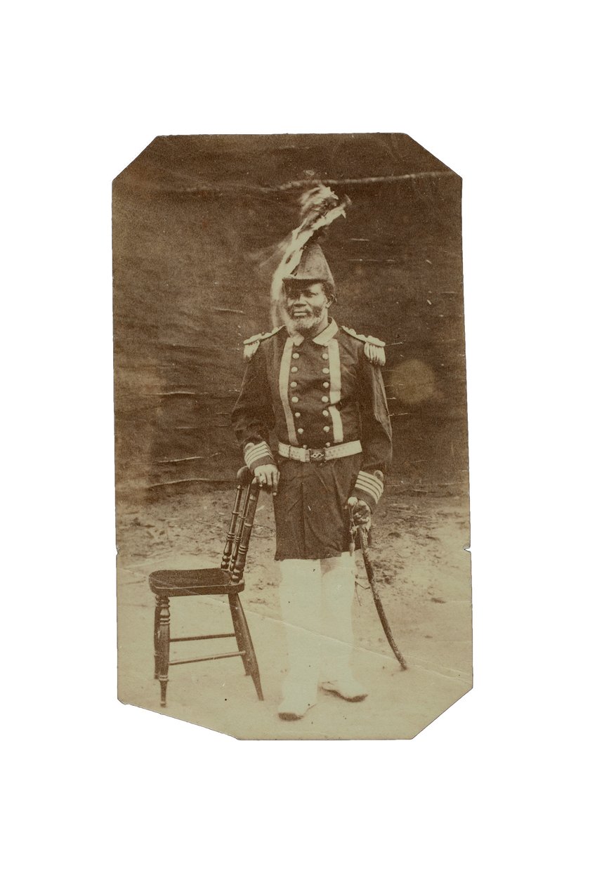 加蓬海龟湾杰克，1875年（蛋白打印） 作者 弗朗西斯·华克