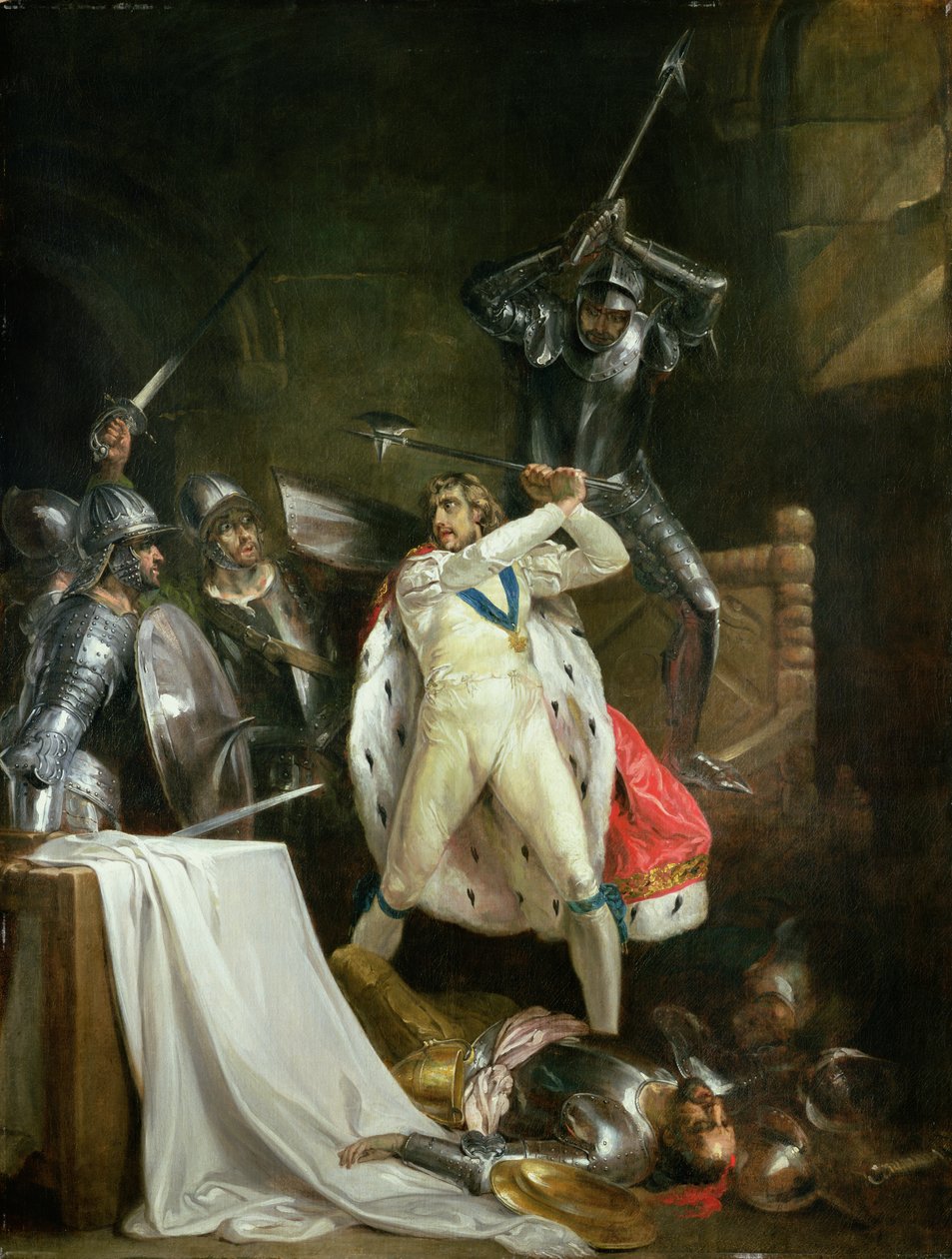 理查德二世之死，c.1792-93） 作者 弗朗西斯·惠特利