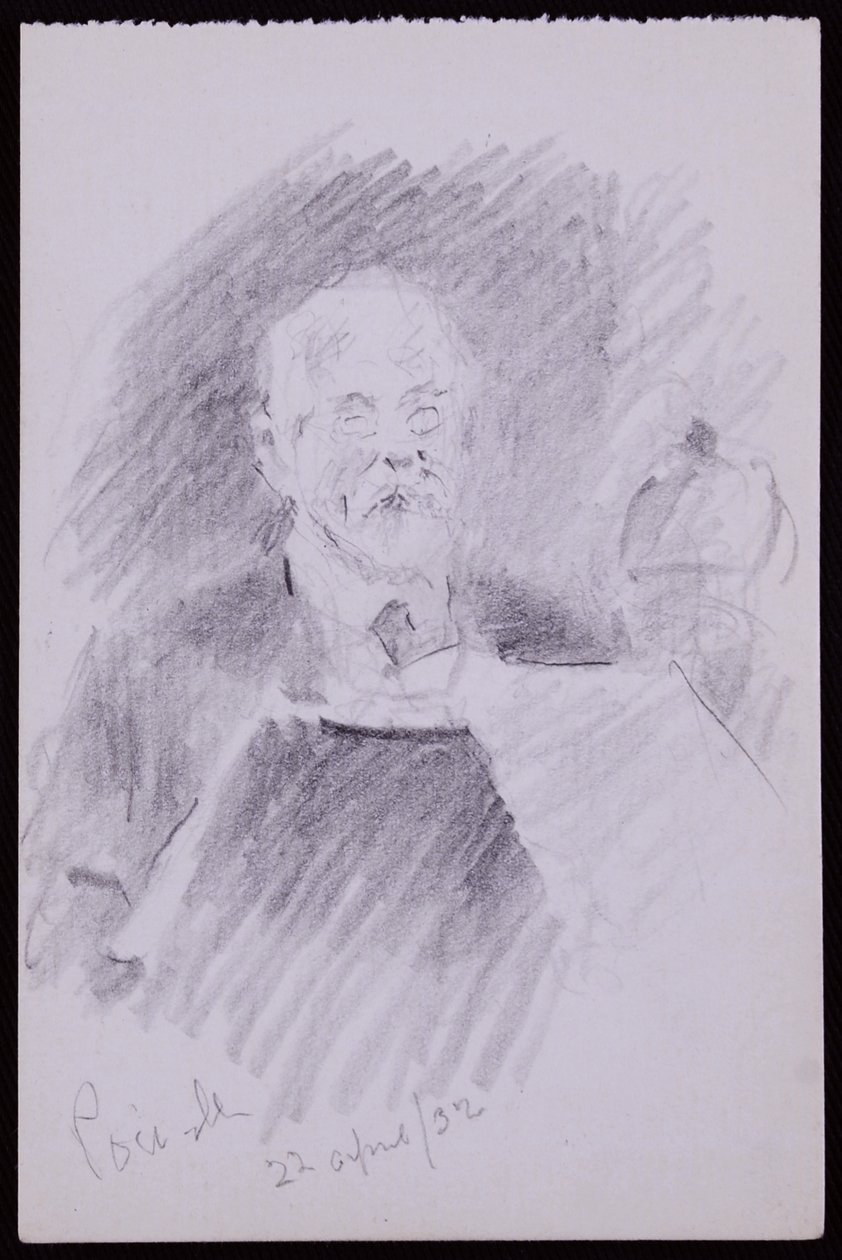 阿尔弗雷德-鲍威尔的画像 作者 弗朗西斯·威尔弗雷德·劳森