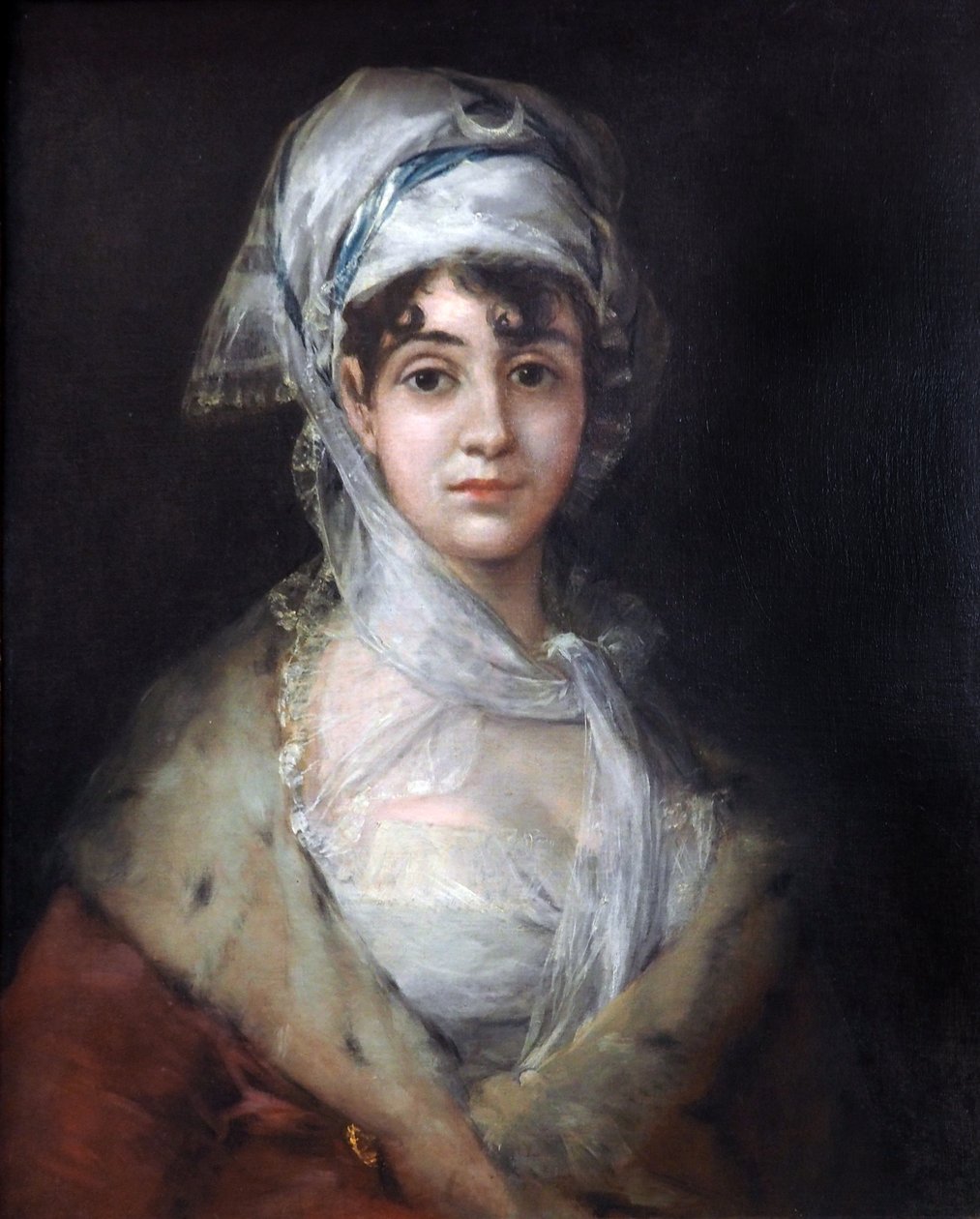Antonia-Zarate Petersburg Eremitage 作者 弗朗西斯科·德·戈雅