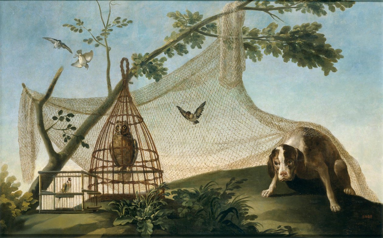 狩猎索赔 作者 弗朗西斯科·德·戈雅