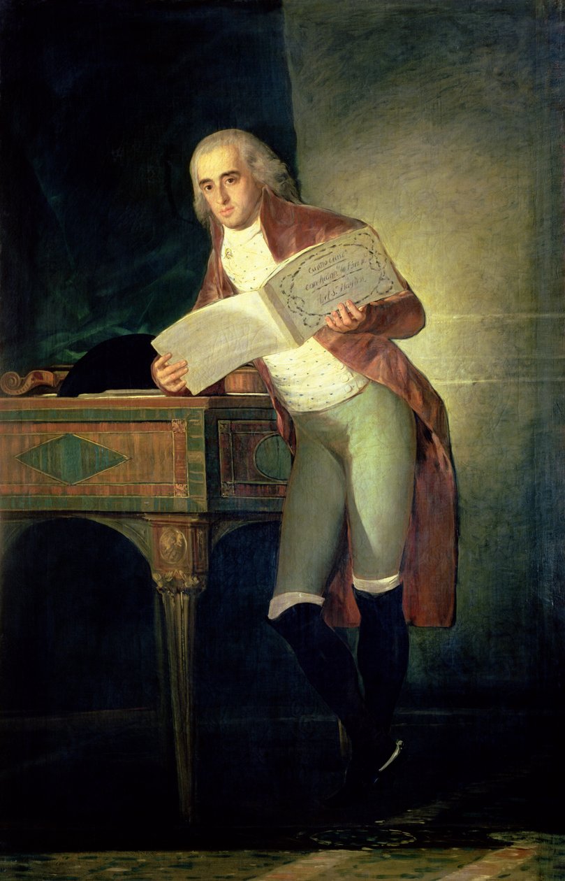 Don Jose Alvarez de Toledo和Gonzaga，XIII Duke of Alba和XI Marques de Villafranca，1795 作者 弗朗西斯科·德·戈雅