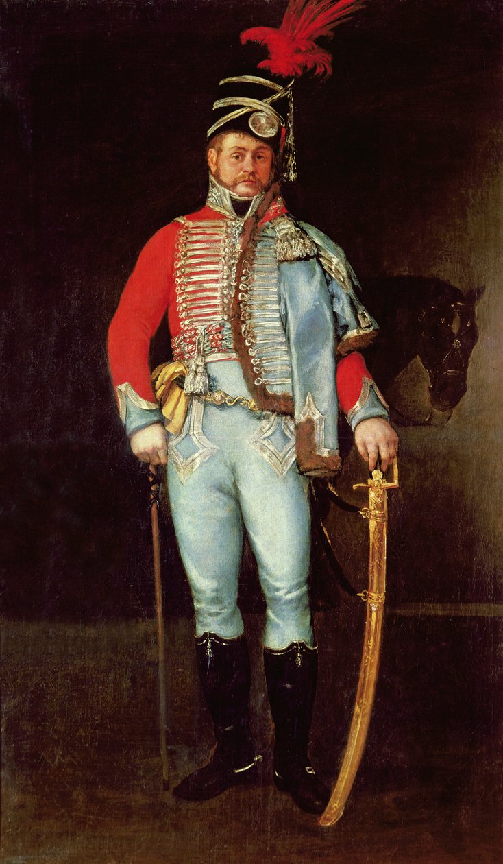 Don Pantaleon Perez de Nenin，1808 作者 弗朗西斯科·德·戈雅