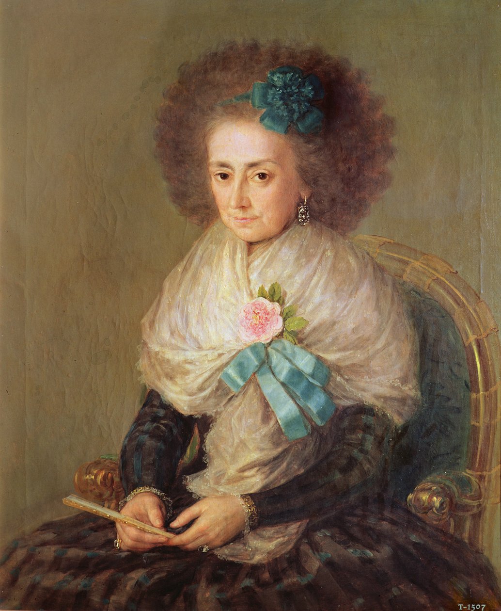Dona Maria Antonia Gonzaga（1735-1801）Marquesa de Villafranca 作者 弗朗西斯科·德·戈雅