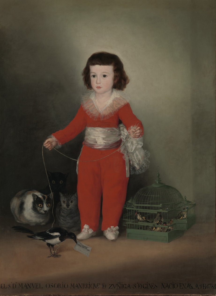 Manuel Osorio ManriquedeZuñiga 作者 弗朗西斯科·德·戈雅