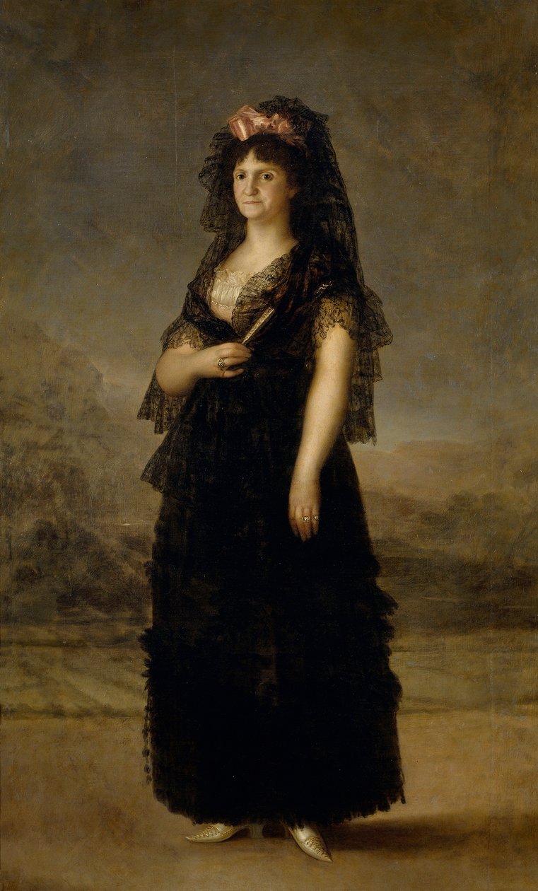 MaríaLuisadeBorbón-Parma 作者 弗朗西斯科·德·戈雅