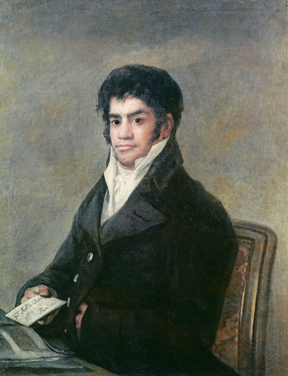 Don Francisco del Mazo画象，c.1815 作者 弗朗西斯科·德·戈雅