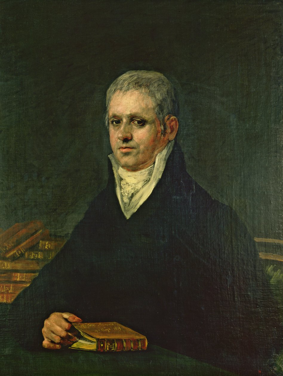 Don Jose Munarriz的肖像，1815年 作者 弗朗西斯科·德·戈雅