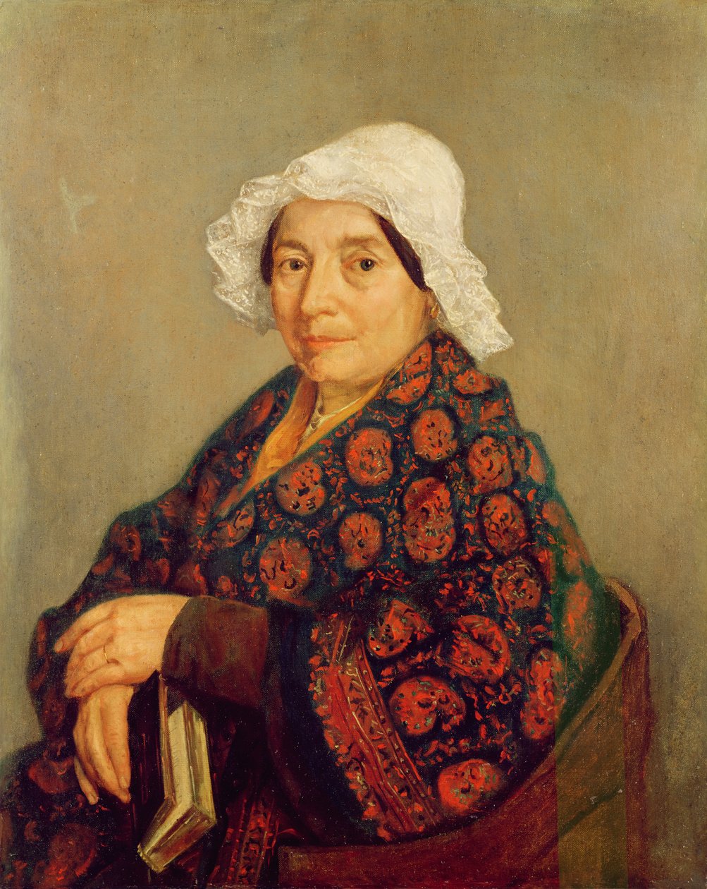 一个女人的肖像，1826年 作者 弗朗西斯科·德·戈雅