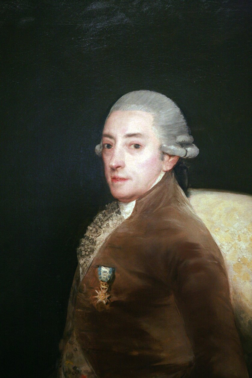Don Bernardo de Iriarte的肖像 作者 弗朗西斯科·德·戈雅