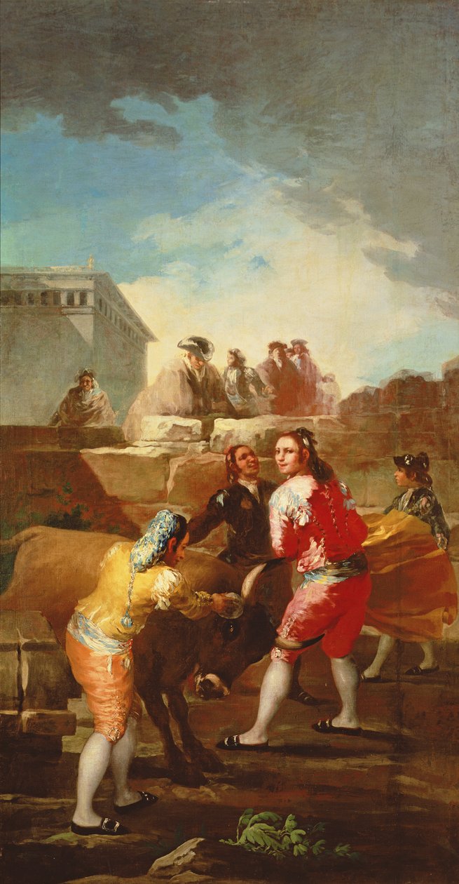 业余斗牛，1778-80 作者 弗朗西斯科·德·戈雅