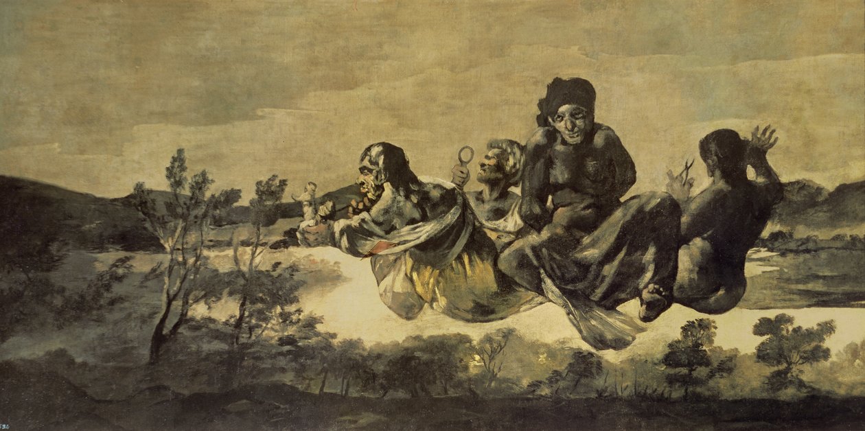 命运，1819-23 作者 弗朗西斯科·德·戈雅