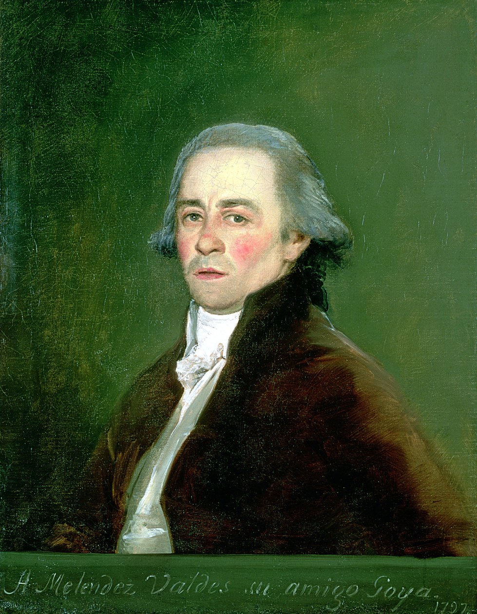 Juan Antonio Melendez Valdes（1754-1817），1797 作者 弗朗西斯科·德·戈雅