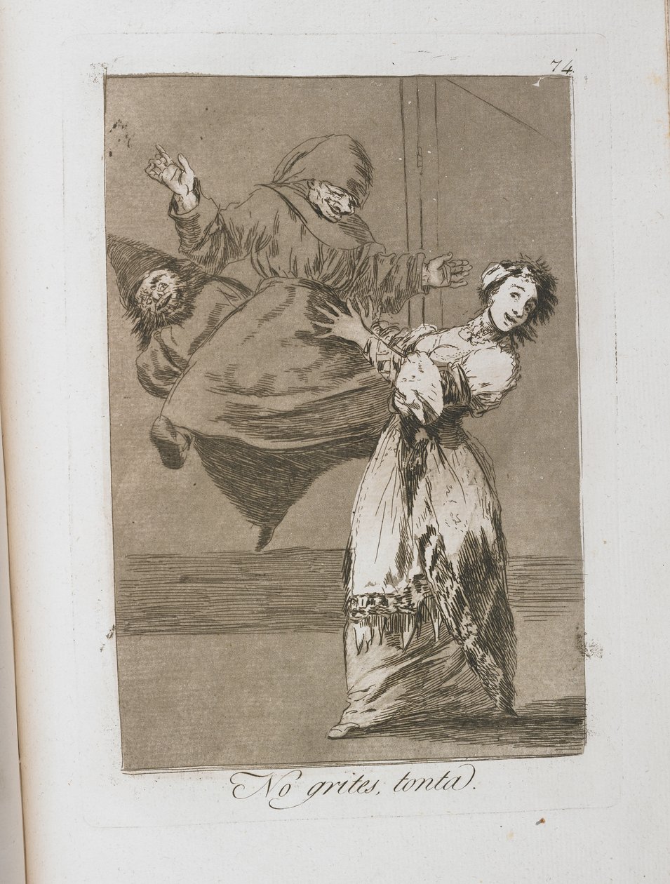 来自Los Caprichos的板块，1797-1798 作者 弗朗西斯科·德·戈雅