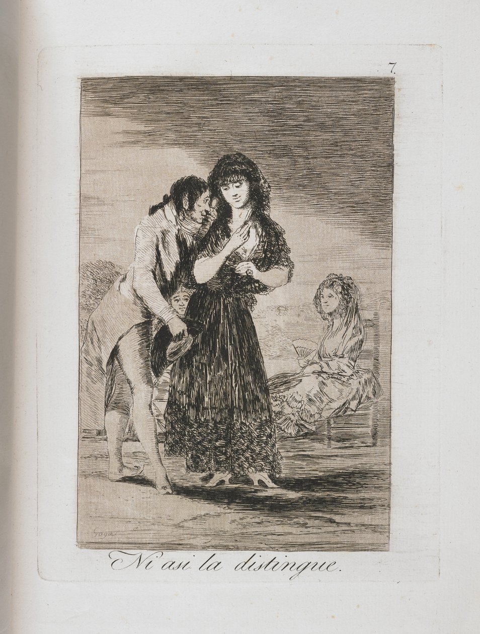 来自Los Caprichos的板块，1797-1798 作者 弗朗西斯科·德·戈雅