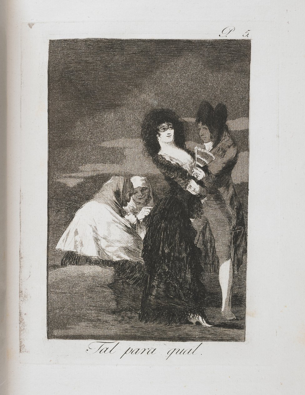 来自Los Caprichos的板块，1797-1798 作者 弗朗西斯科·德·戈雅