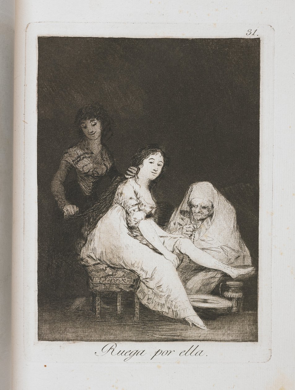 来自Los Caprichos的板块，1797-1798 作者 弗朗西斯科·德·戈雅