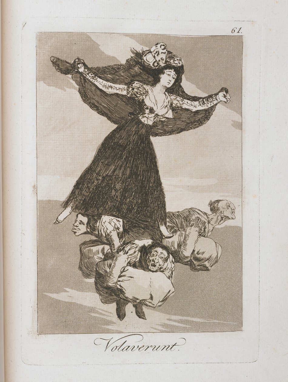 来自Los Caprichos的板块，1797-1798 作者 弗朗西斯科·德·戈雅
