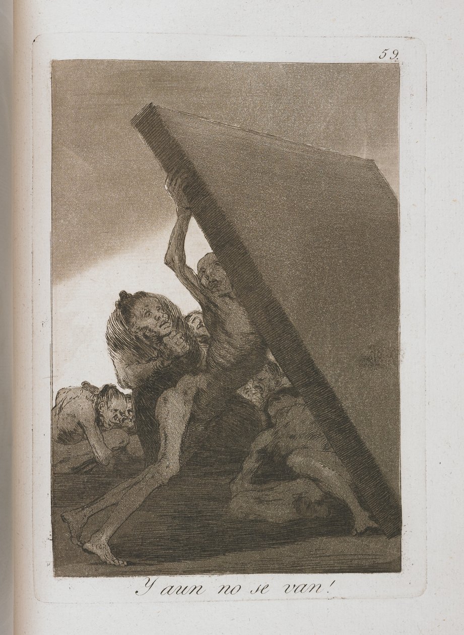 来自Los Caprichos的板块，1797-1798 作者 弗朗西斯科·德·戈雅