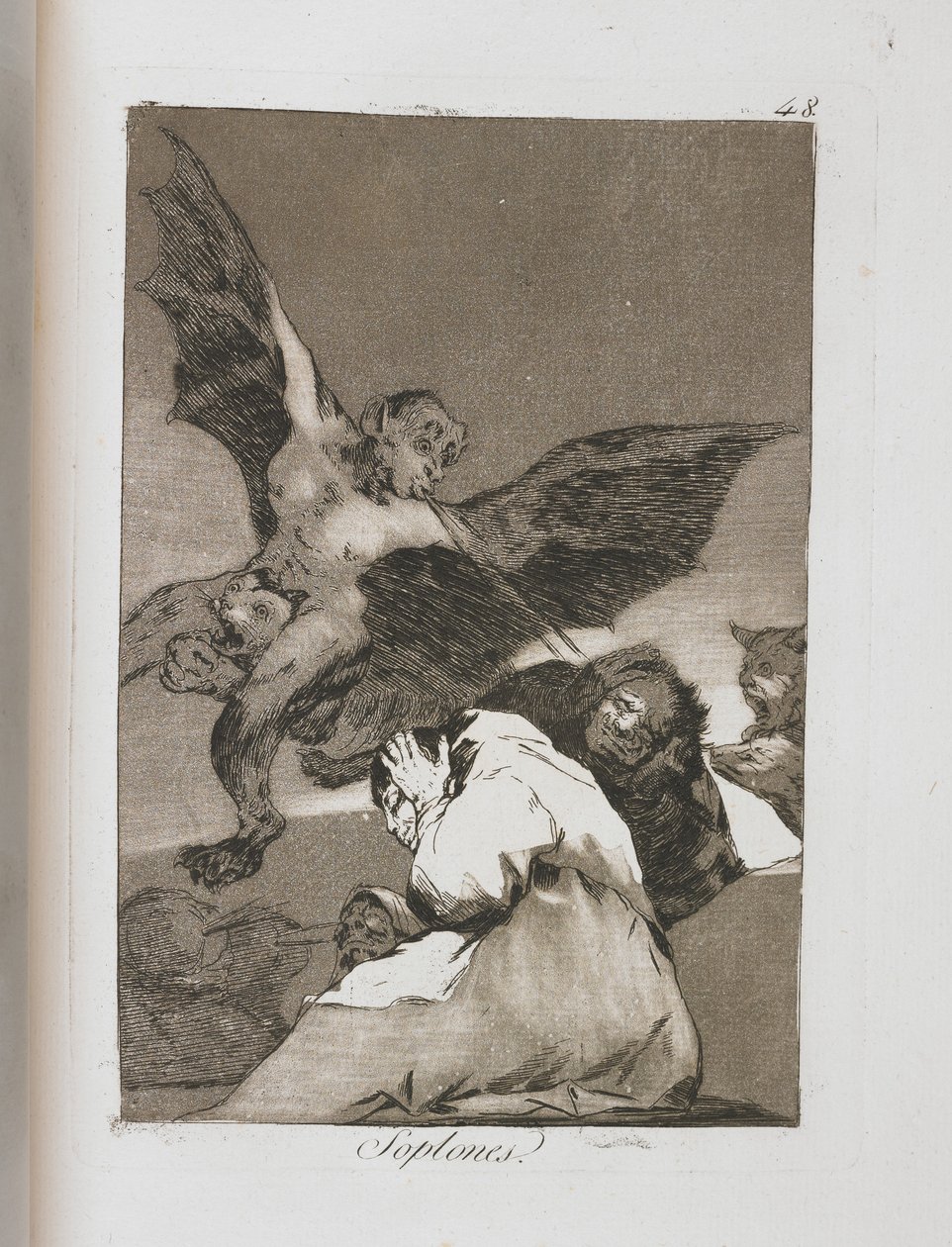 来自Los Caprichos的板块，1797-1798 作者 弗朗西斯科·德·戈雅