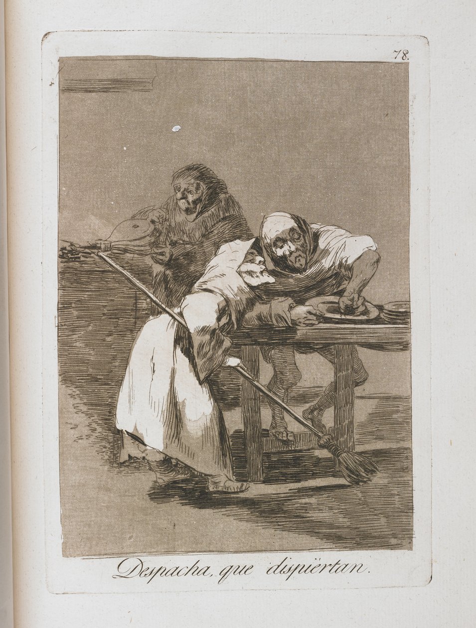 来自Los Caprichos的板块，1797-1798 作者 弗朗西斯科·德·戈雅