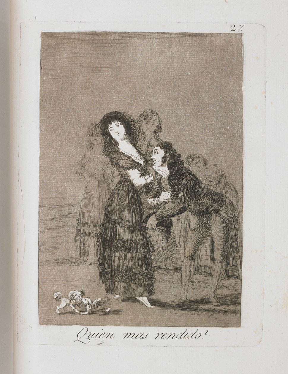来自Los Caprichos的板块，1797-1798 作者 弗朗西斯科·德·戈雅