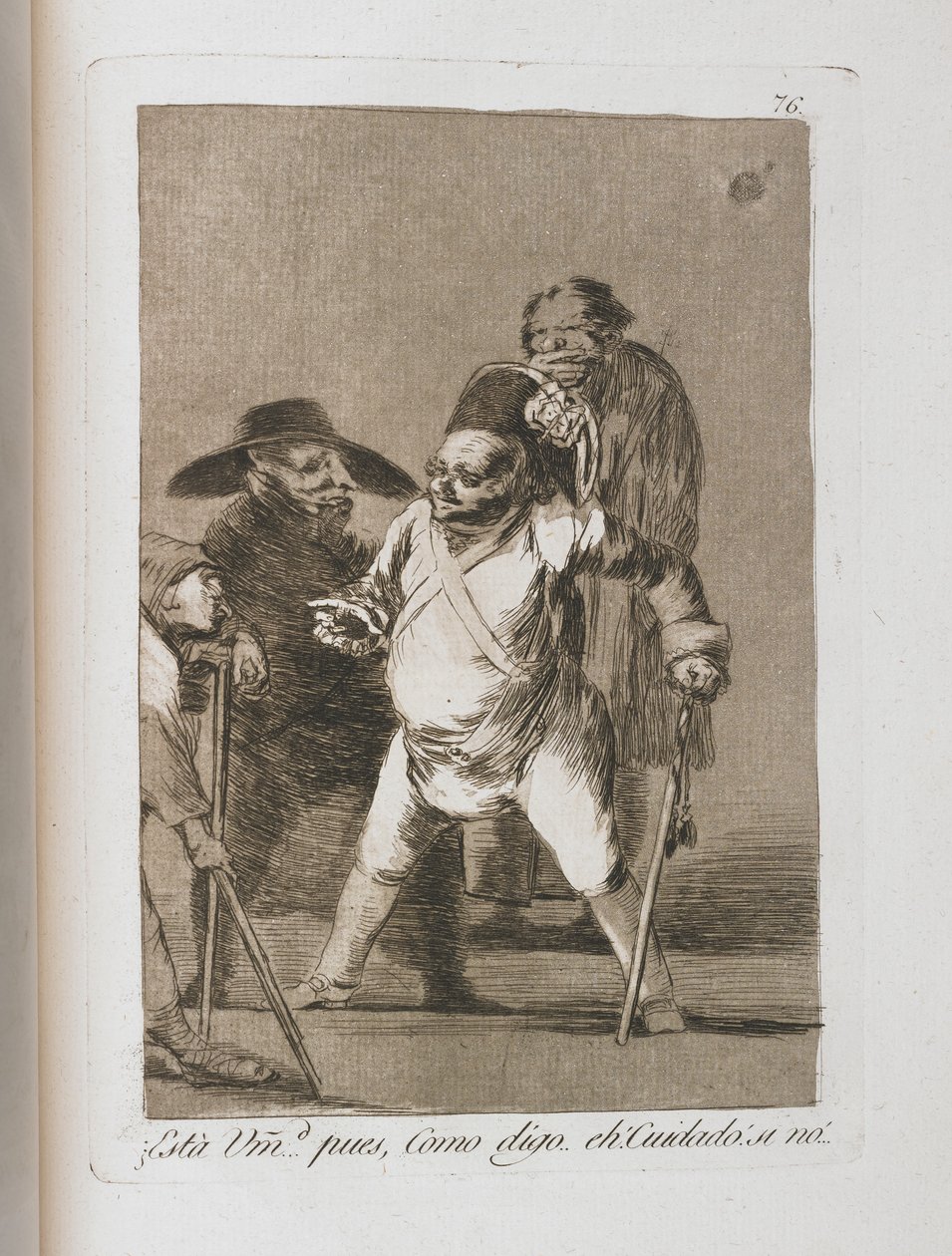 来自Los Caprichos的板块，1797-1798 作者 弗朗西斯科·德·戈雅