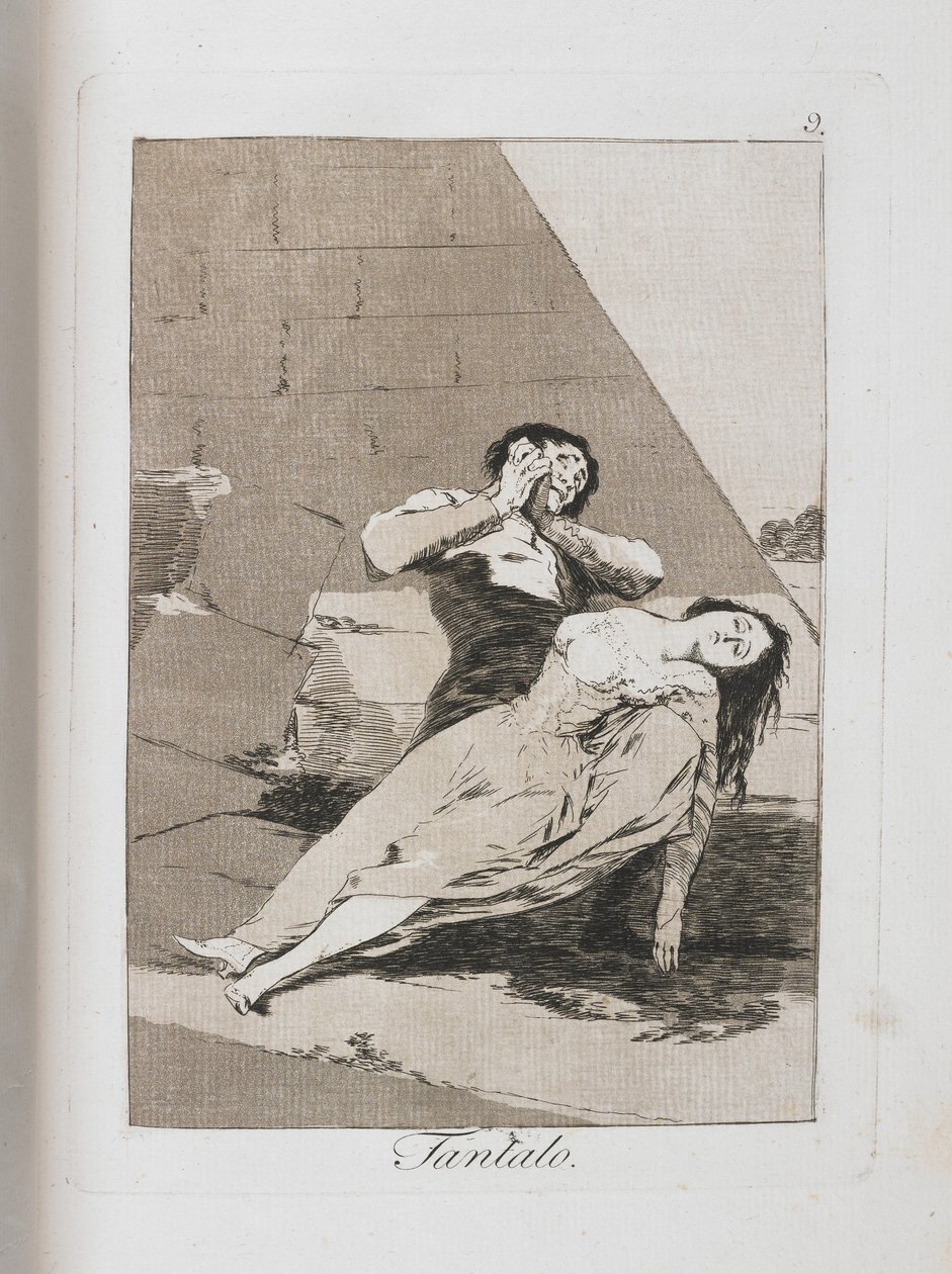 来自Los Caprichos的板块，1797-1798 作者 弗朗西斯科·德·戈雅