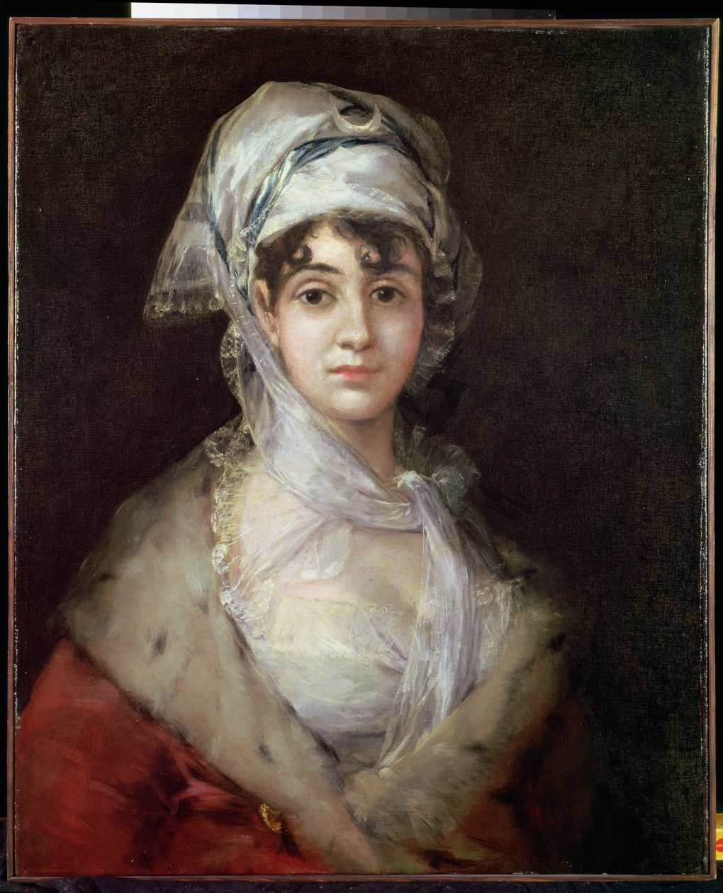 Antonia Zarate的肖像，1810-11 作者 弗朗西斯科·德·戈雅