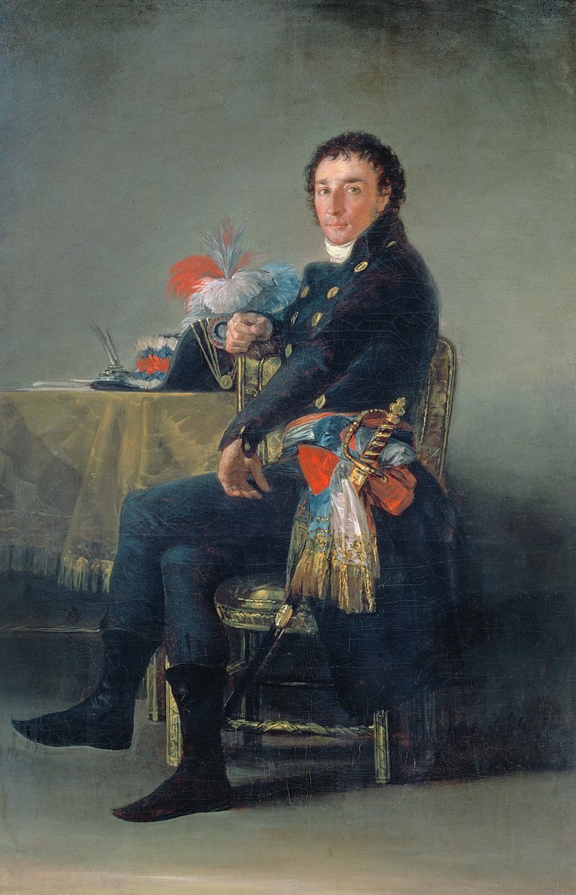 Ferdinand Guillemardet（1765-1809）1798-99的肖像 作者 弗朗西斯科·德·戈雅