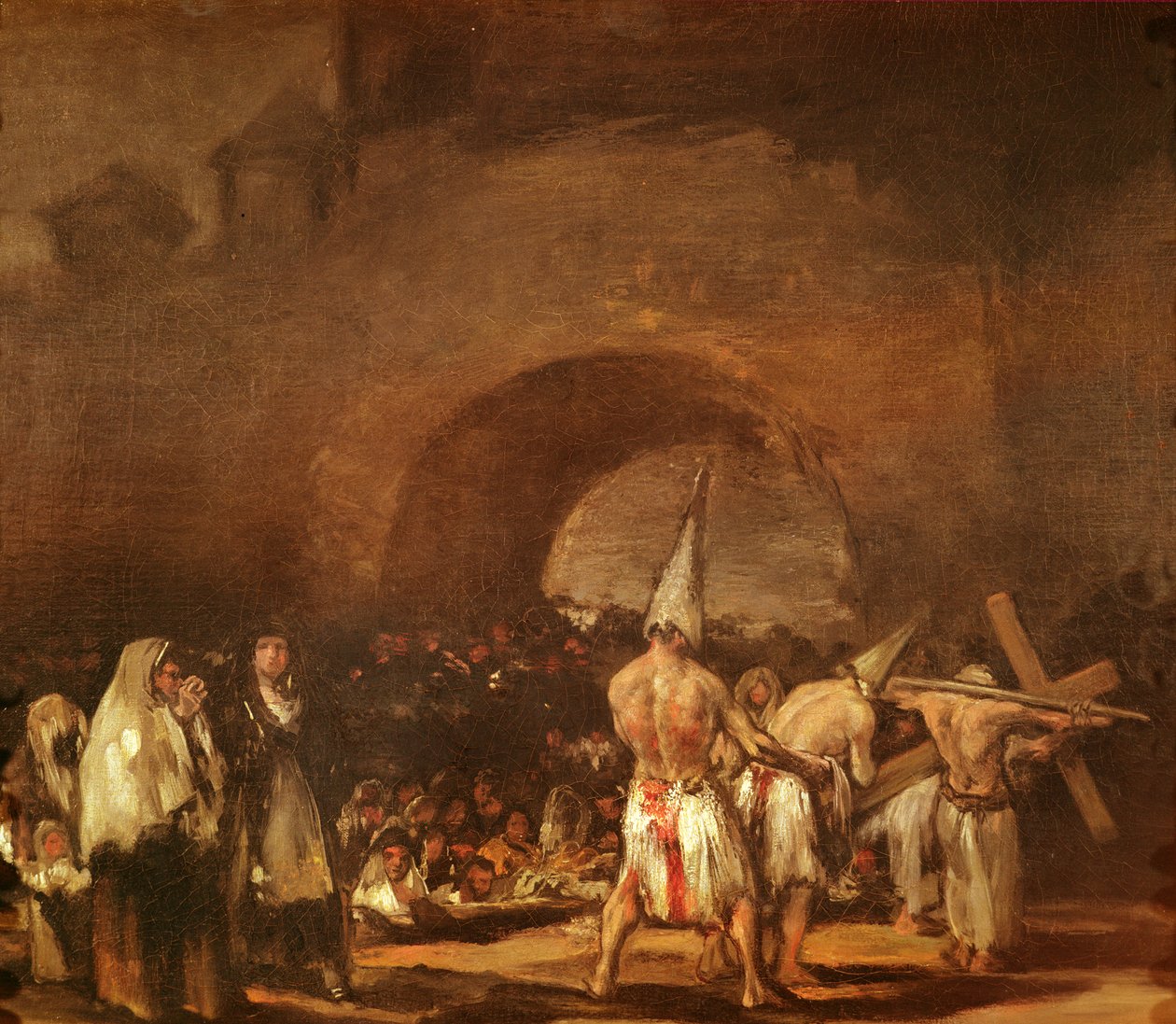 Flagellants 作者 弗朗西斯科·德·戈雅