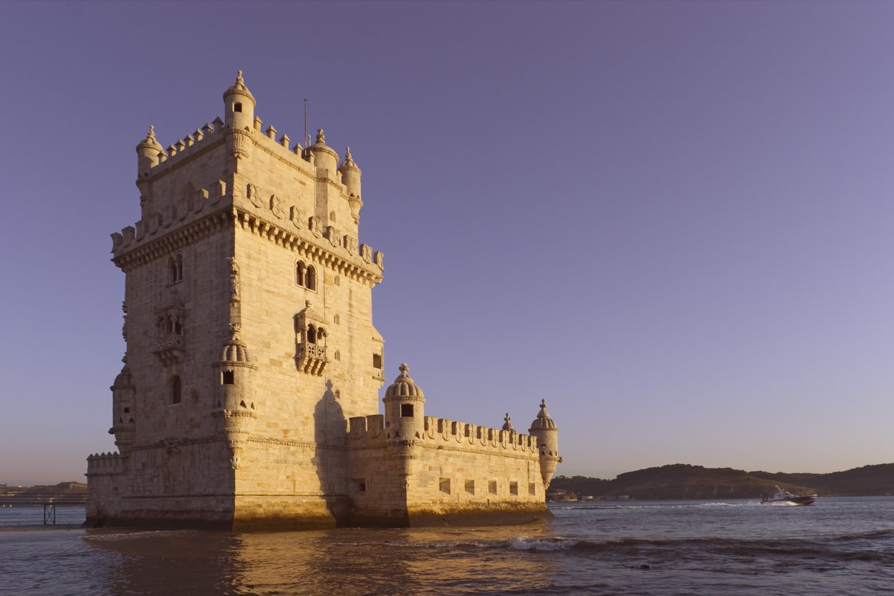 Torre de Belem，建于1514年（另见237479,237480,237481） 作者 弗朗西斯科·德·阿鲁达