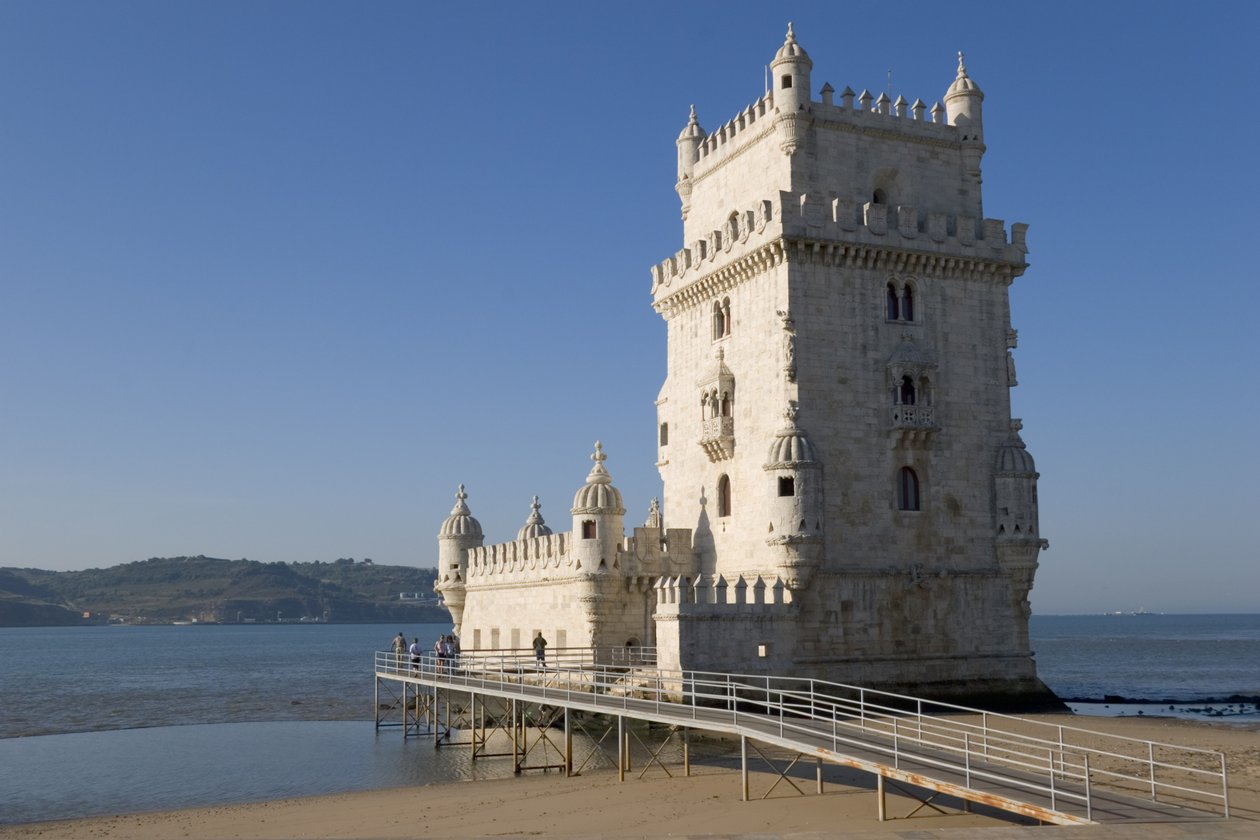 Torre de Belem，建于1514年（另见237479,237481和237483） 作者 弗朗西斯科·德·阿鲁达