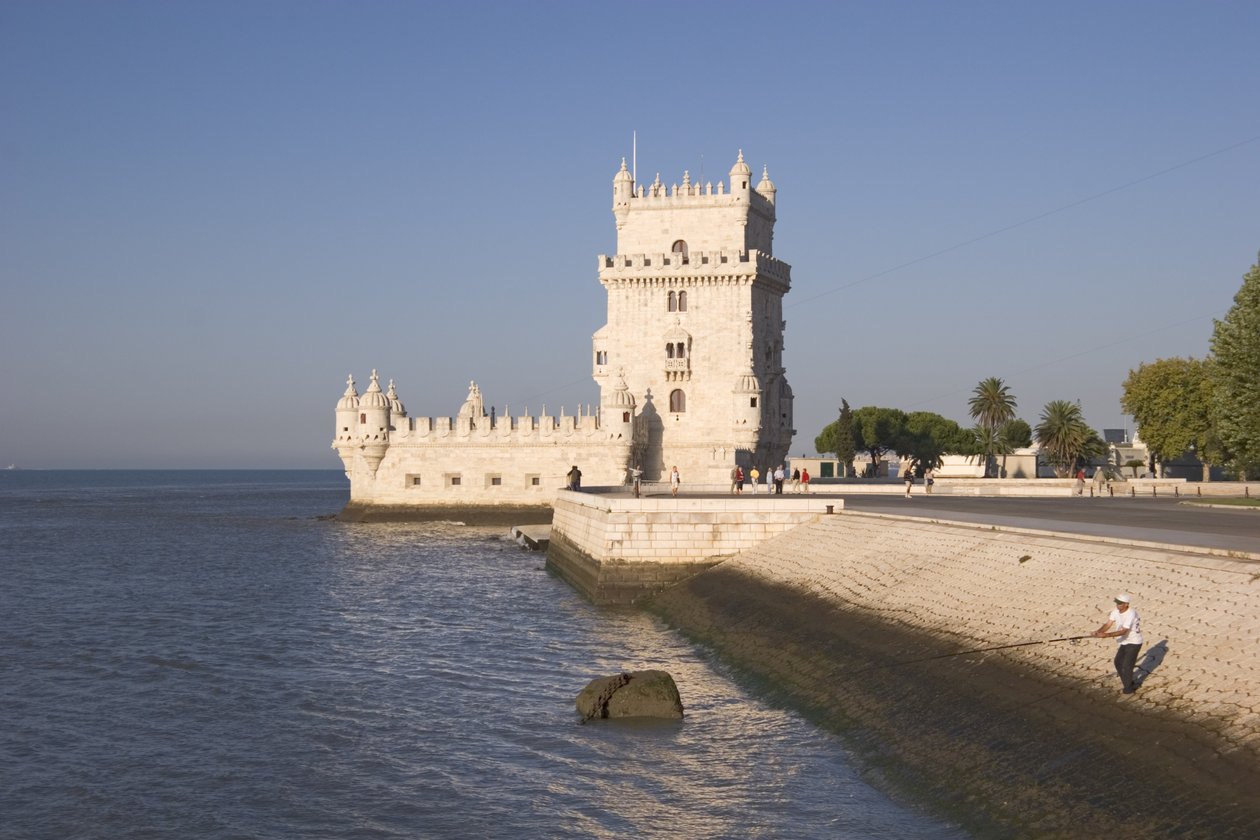 Torre de Belem，建于1514年（另见237480,237481和237483） 作者 弗朗西斯科·德·阿鲁达
