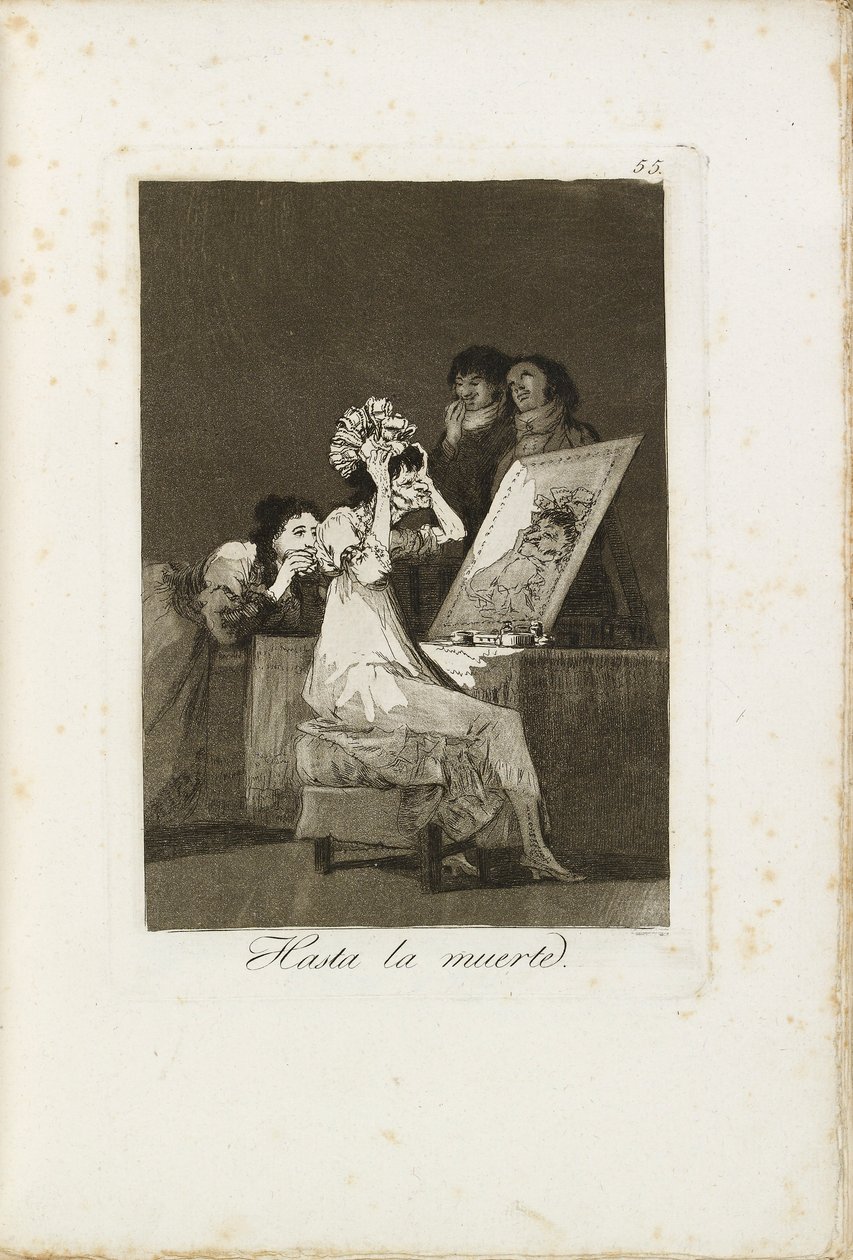 直到死亡，1799-1799 作者 弗朗西斯科·德·戈雅