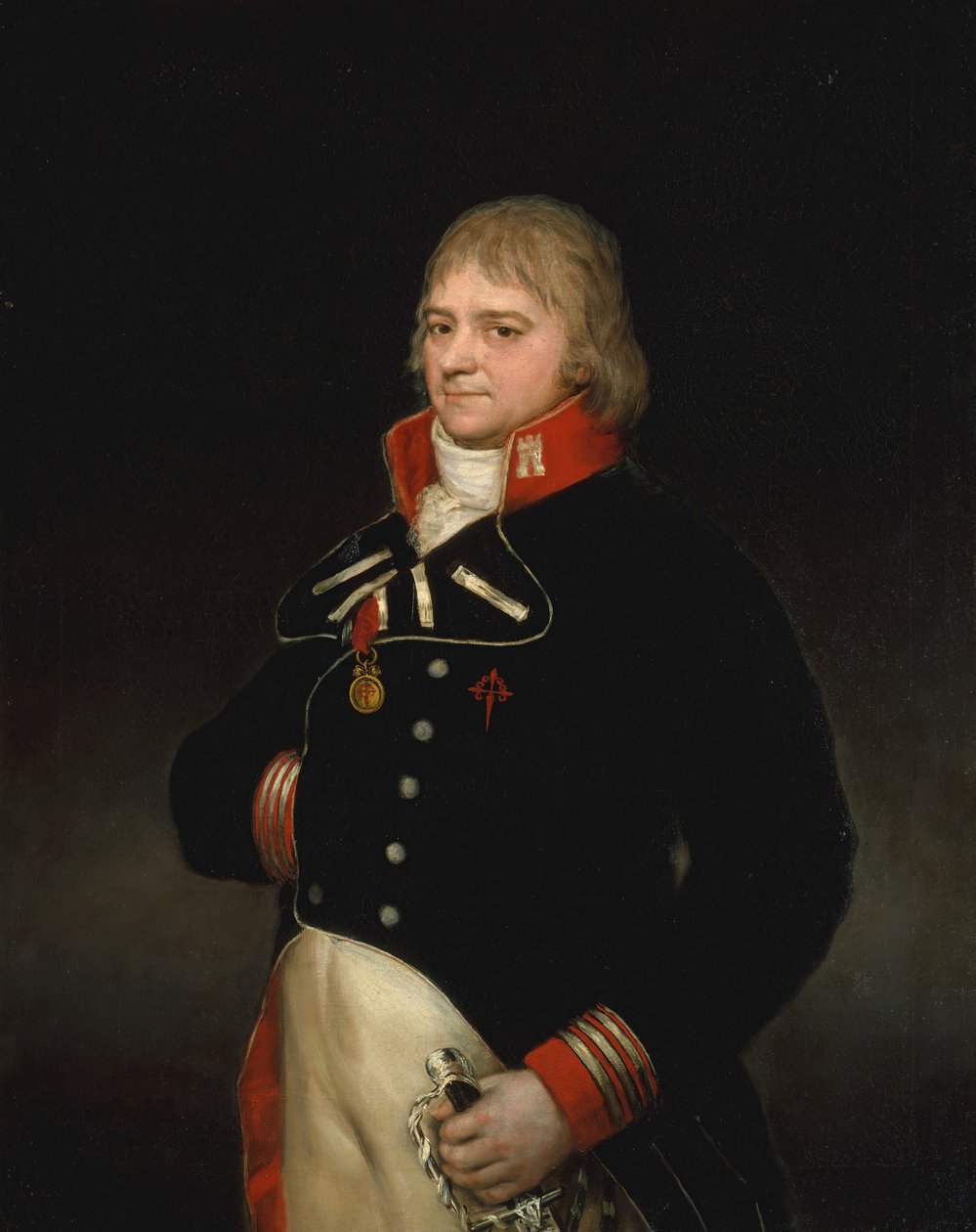 Ignacio Garcini和Queralt 1752-1825，工程师准将，1804年。 作者 弗朗西斯科·德·戈雅