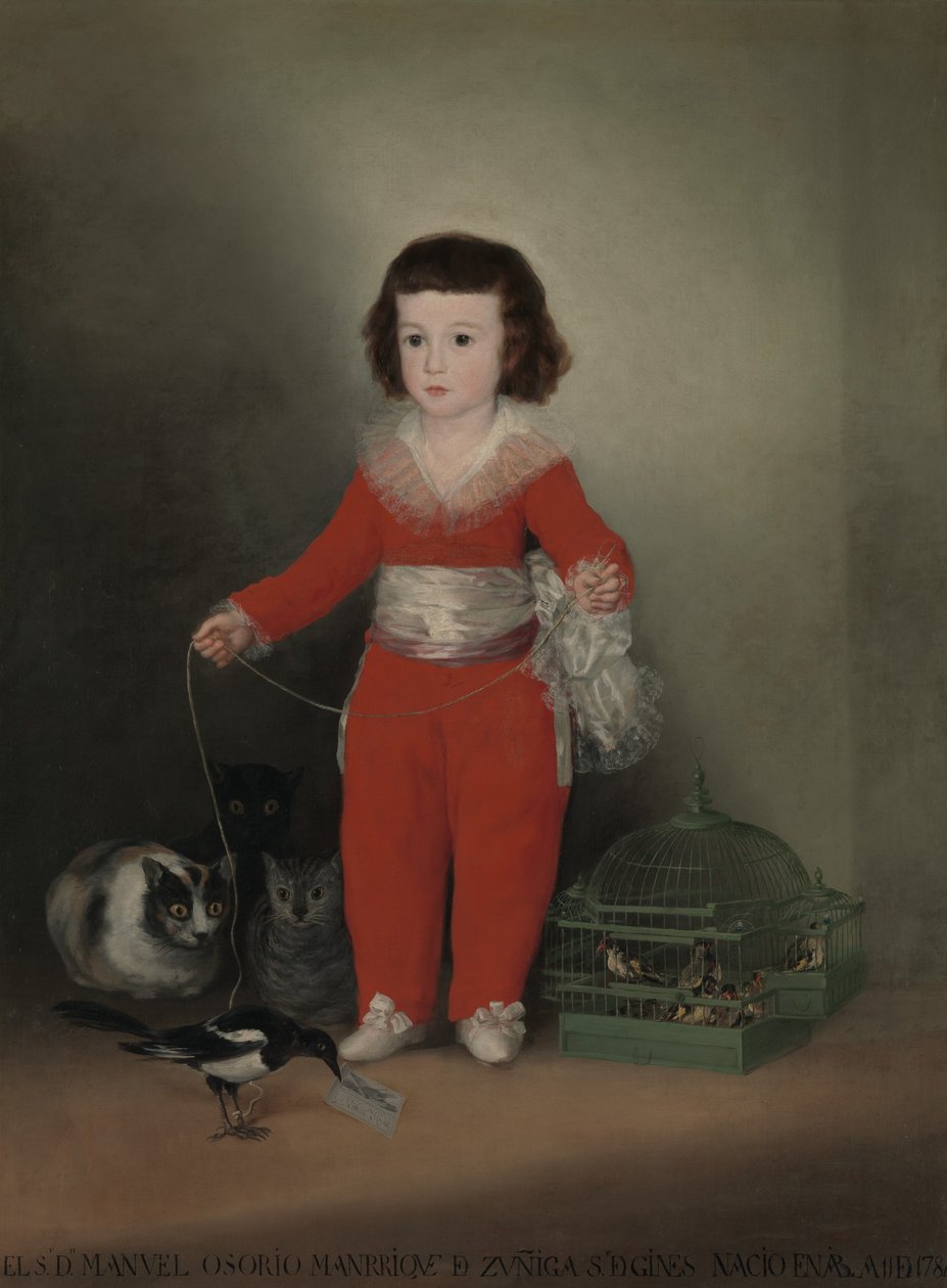 Manuel Osorio Manrique deZuñiga1784-1792，1787-88。 作者 弗朗西斯科·德·戈雅
