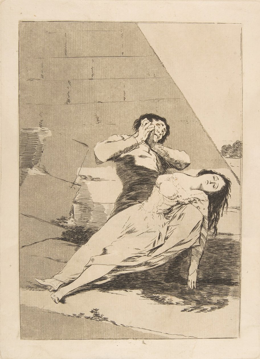 洛斯·卡普里科斯（Los Caprichos）的第9板：Tantalus Tantalo。，1799年。 作者 弗朗西斯科·德·戈雅