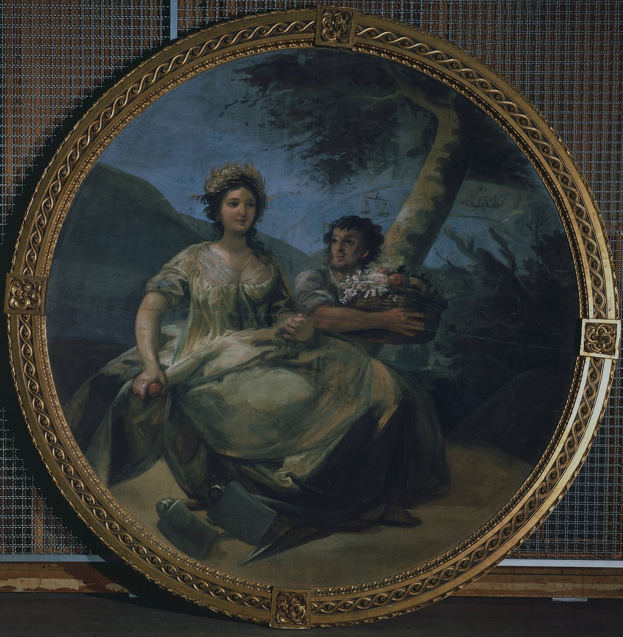农业寓言，约 1805 年（画布上的蛋彩画） 作者 弗朗西斯科·何塞·德·戈雅 y Lucientes