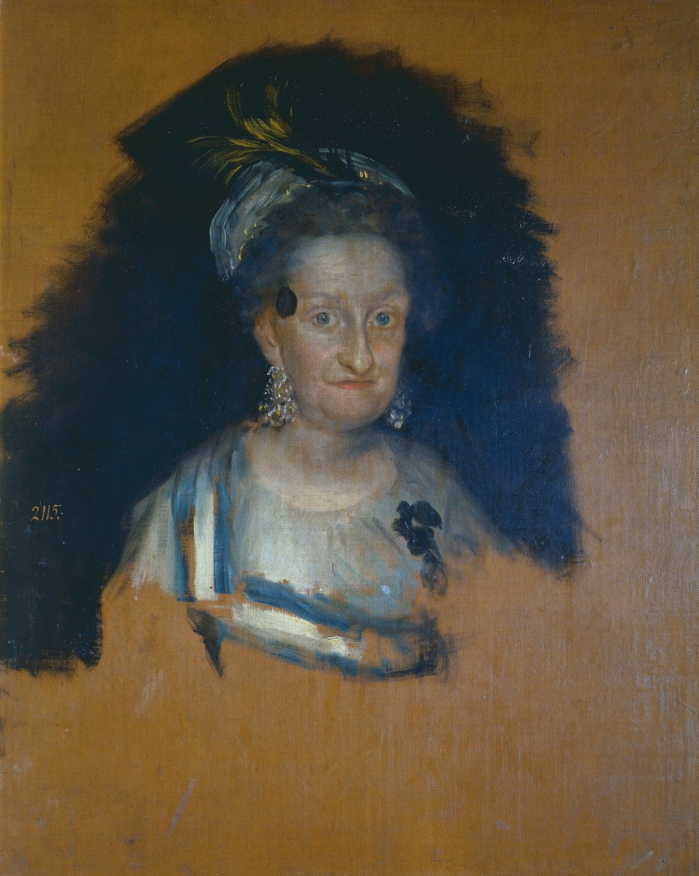 Infanta Maria Josefa，查理四世全家合影的初步草图 作者 弗朗西斯科·何塞·德·戈雅 y Lucientes