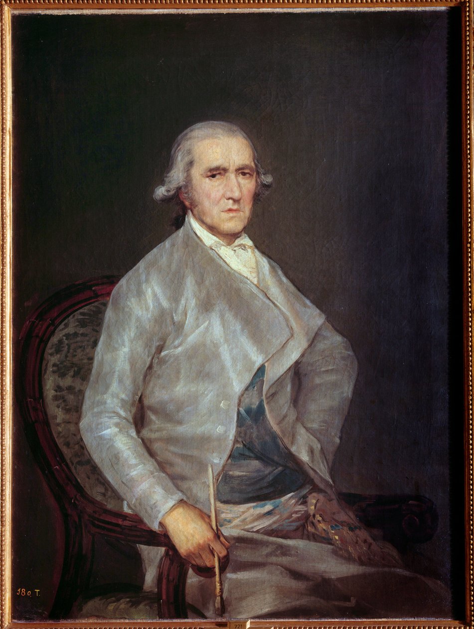Portrait of Francisco Bayeu. Francisco Bayeu (1734-1795), painter and brother-in-house of the artist. Painting by Francisco de Goya (1746-1795) 1795 Madrid, Prado Museum 作者 弗朗西斯科·德·戈雅