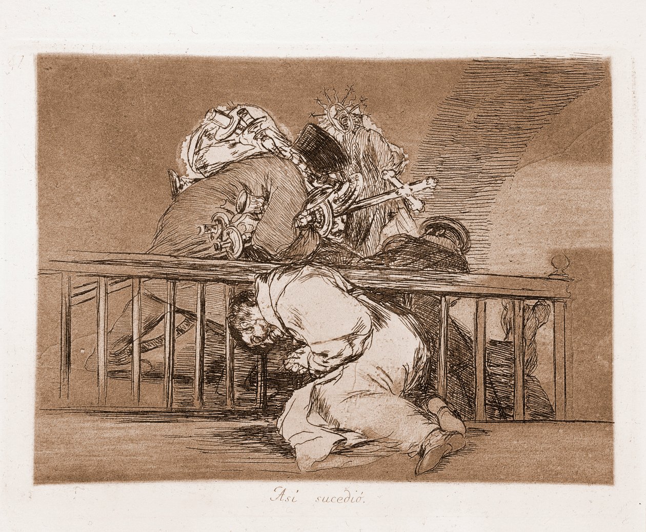 The Disasters of War : This is the way it happened (etching from preparatory drawing 作者 弗朗西斯科·德·戈雅