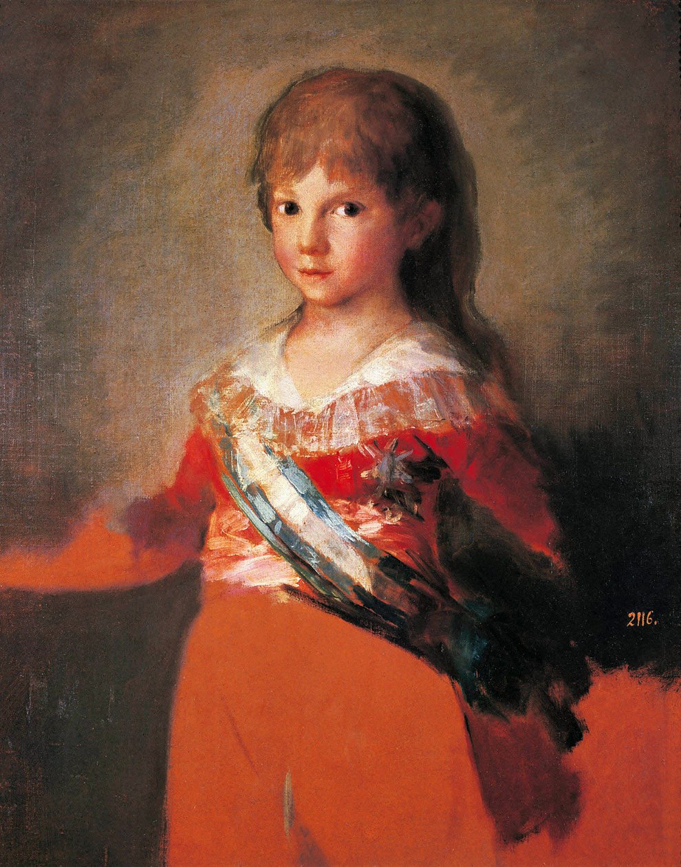弗朗西斯科·保拉（Infante Francisco de Paula），1800年 作者 弗朗西斯科·德·戈雅